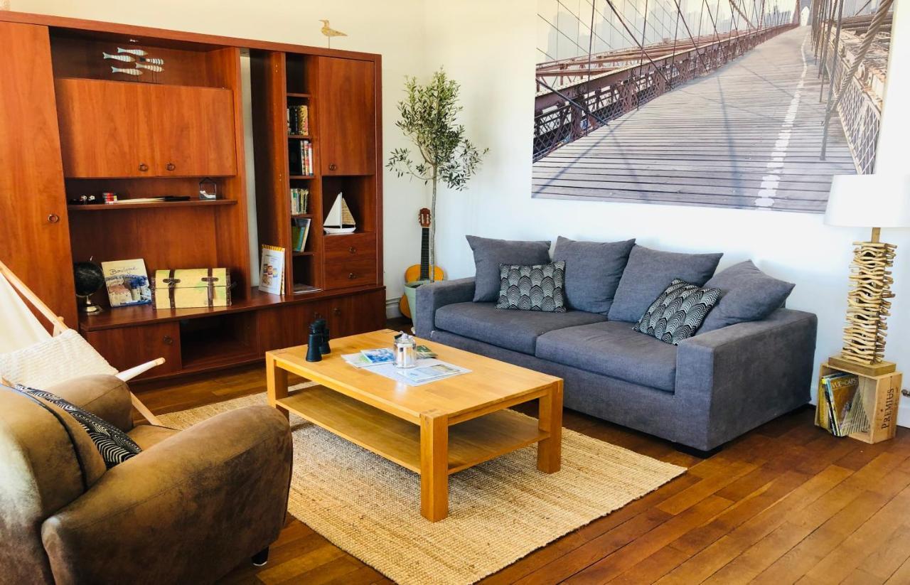 Bellevue -Appartement De Charme - Vue Imprenable Sur La Mer - Face A Nausicaa 볼로뉴쉬르메르 외부 사진